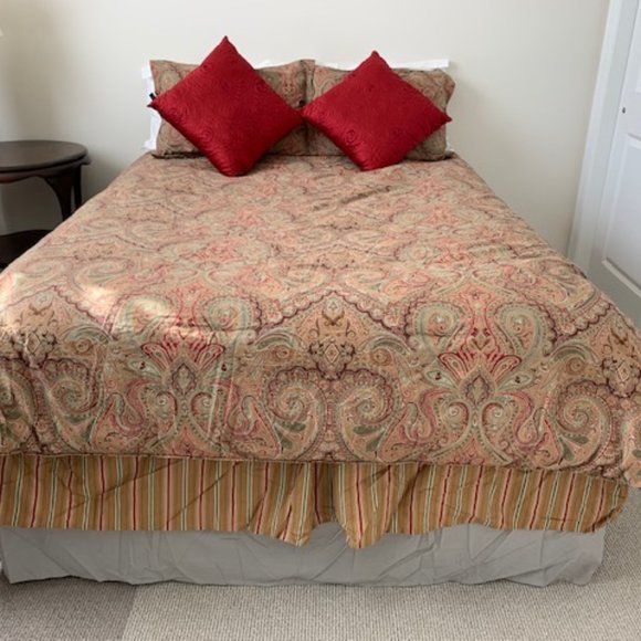 Ralph Lauren Home Bedding Vintage Cotton Paisley Ralph Lauren
